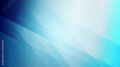 Abstract blue light and shade geometric shape creative background illustration.