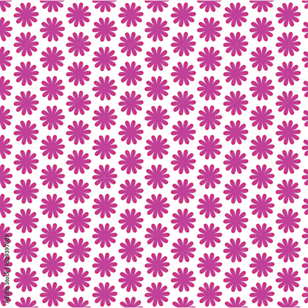 Seamless floral pattern design vector Seamless floral pattern design vector
