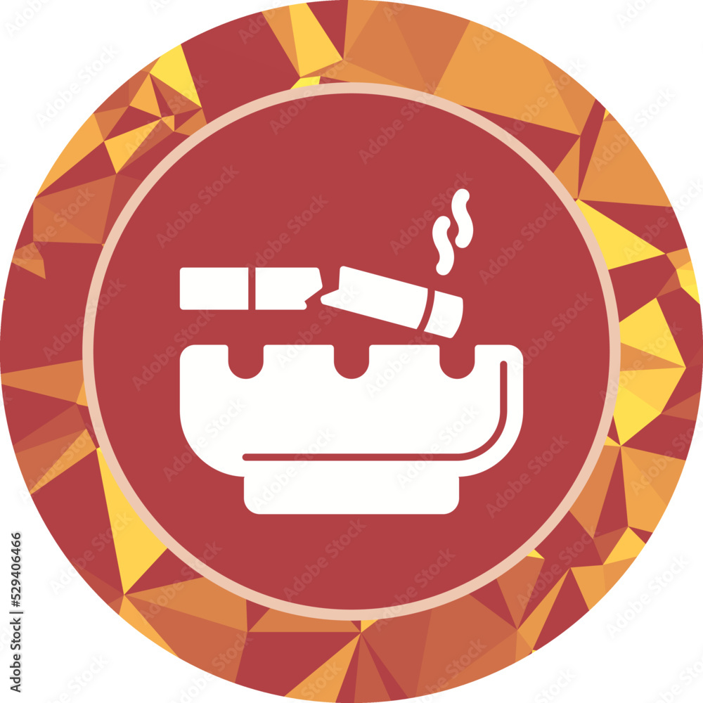 Broken Cigarette Icon Broken Cigarette Icon