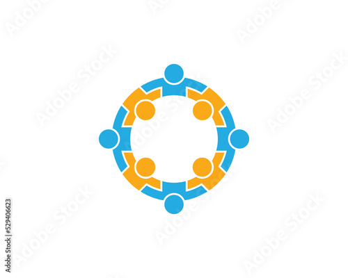  Abstract People Group Logo Concept sign icon symbol Design Element. Human, Unity, Teamwork, Businessman, Community Logotype. Vector illustration template