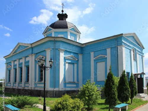 Temple in honor of Theodore icon of the mother of God in the Bobrenev Monastery in Kolomna, Moscow region 