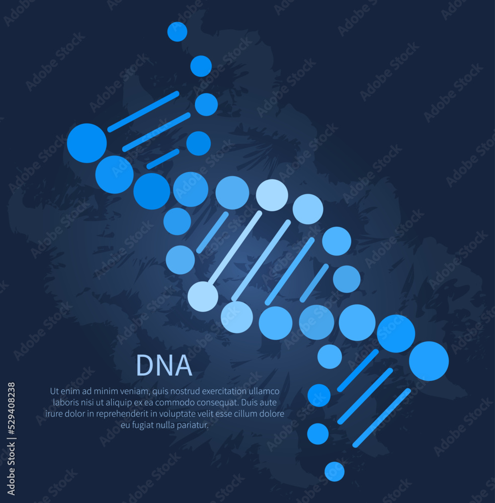 Genetic science. DNA molecule laboratory scientific research, gene structure information. Biological or behaviour experiments, medicine microbiology vector banner. Biotechnology, genome engineering Genetic science. DNA molecule laboratory scientific research, gene structure information. Biological or behaviour experiments, medicine microbiology vector banner. Biotechnology, genome engineering