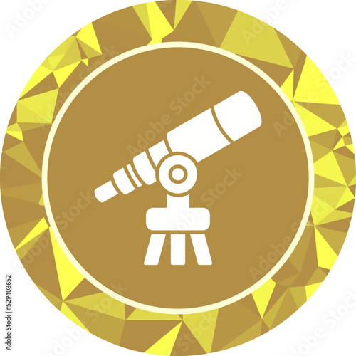 Unique Glyph Vector Icon