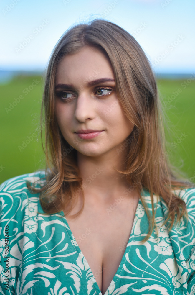Portrait of beautiful Belarusian woman half Ukrainian Portrait of beautiful Belarusian woman half Ukrainian