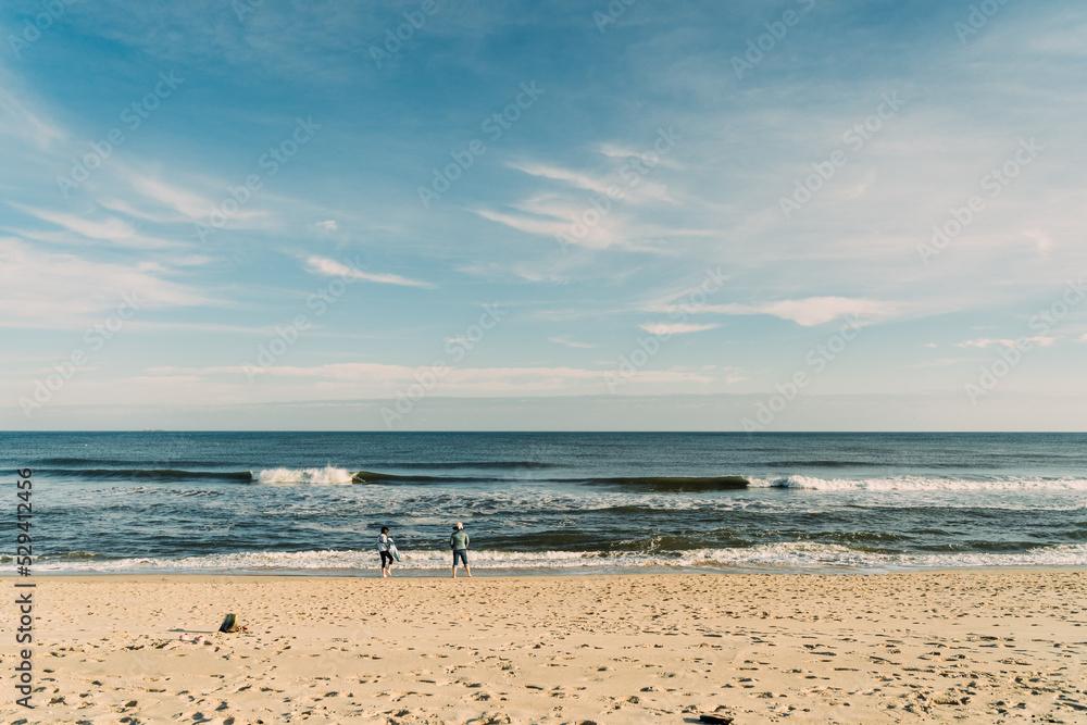 beach and sea