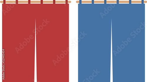 のれん2種セット