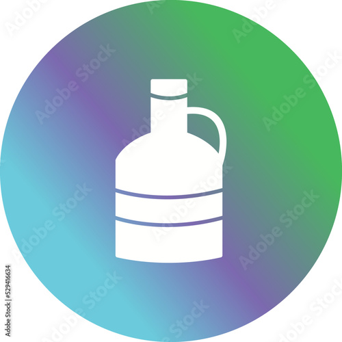 Unique Moon Shine Vector Icon