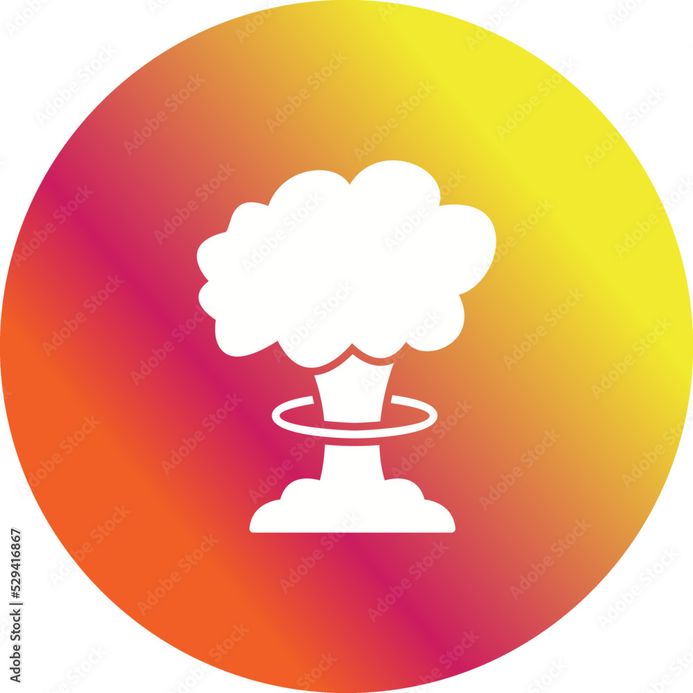 Unique Bomb Blast Vector Icon Unique Bomb Blast Vector Icon