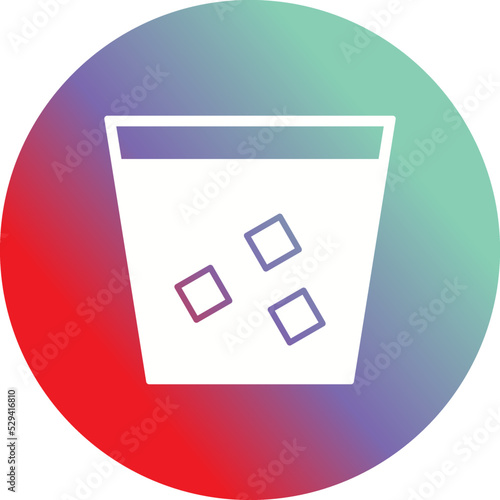 Unique Double Shot Vector Icon
