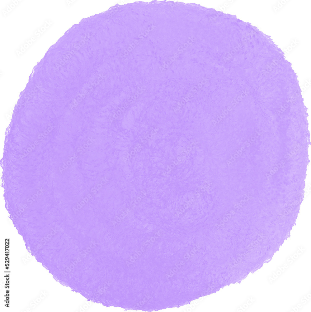 Round watercolor brushstroke Round watercolor brushstroke