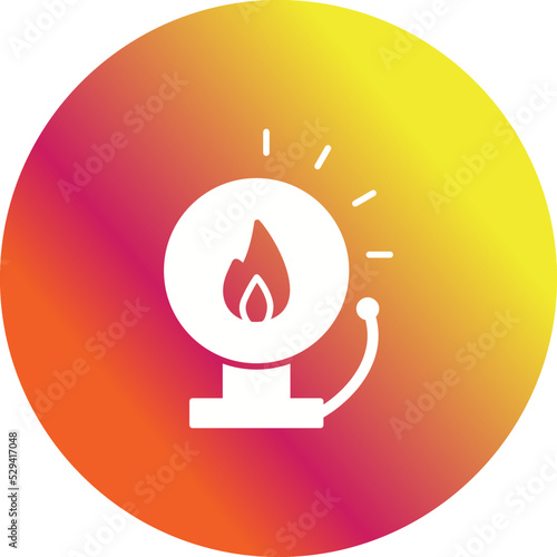 Unique Fire Alert Vector Icon