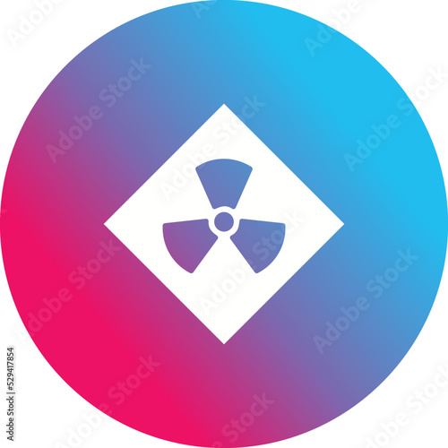 Radiation Vector Icon