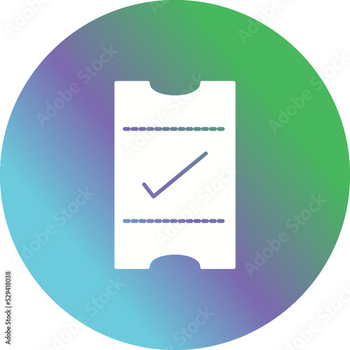 Passes Vector Icon