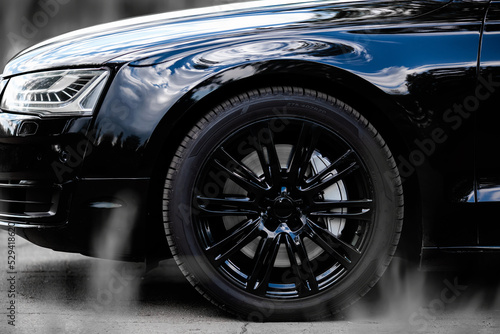 Wallpaper Mural Modern car wheel and brake. Torontodigital.ca