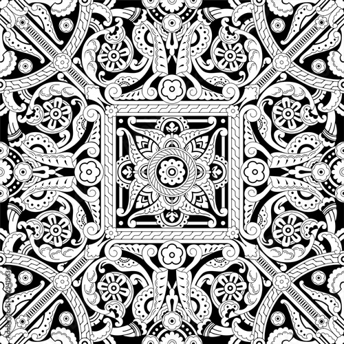 Vintage Islamic Motif Pattern