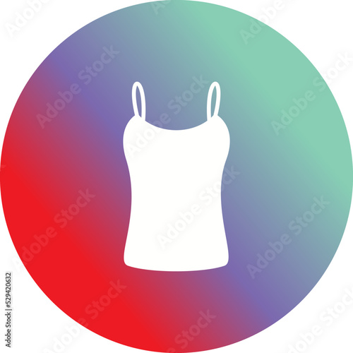 Ladies Vest Icon
