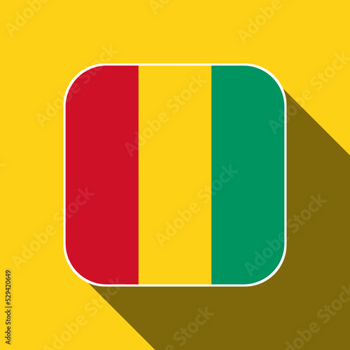 Free Download Guinea flag, official colors. Vector illustration. - GFXLoad