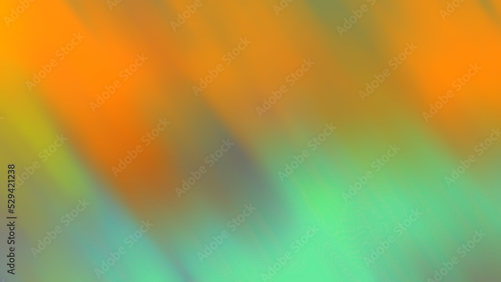 Abstract blurred colorful screen design for web app and interface. Soft color gradient background for banner, cover or flyer.