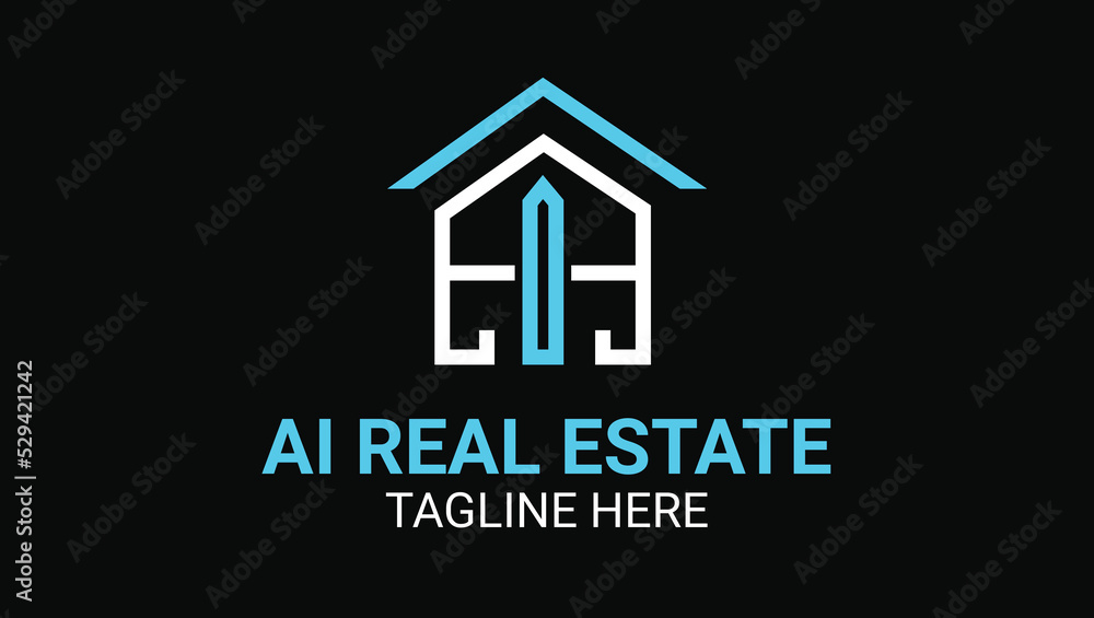 Letters AI Mongoram Lettermakr name initials Logo Design Template Letters AI Mongoram Lettermakr name initials Logo Design Template