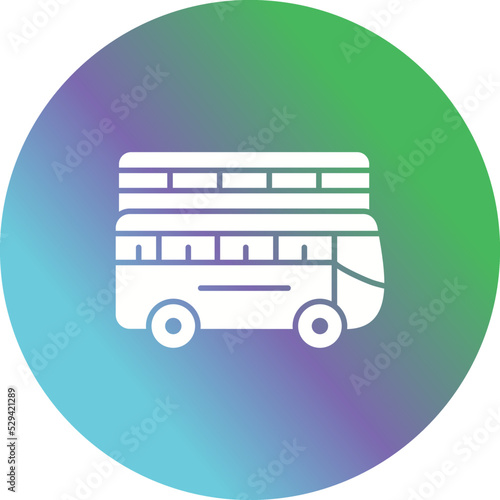 Double Bus Icon
