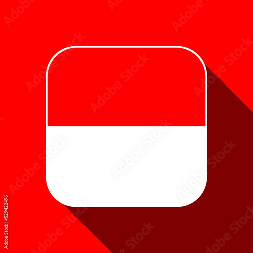 Indonesia flag, official colors. Vector illustration. Free Download Indonesia flag, official colors. Vector illustration. - GFXLoad