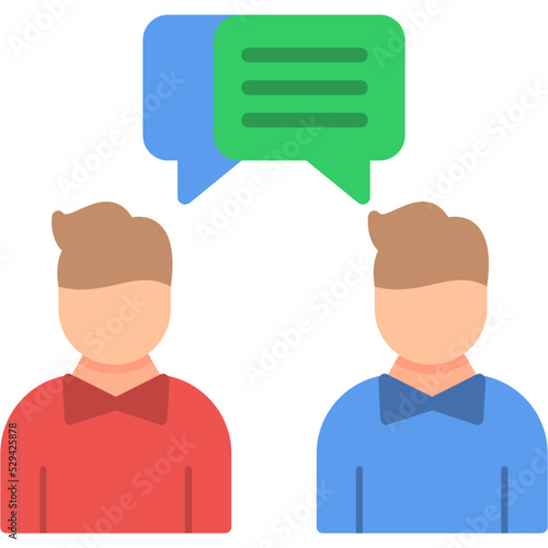 Face to Face Talk Icon