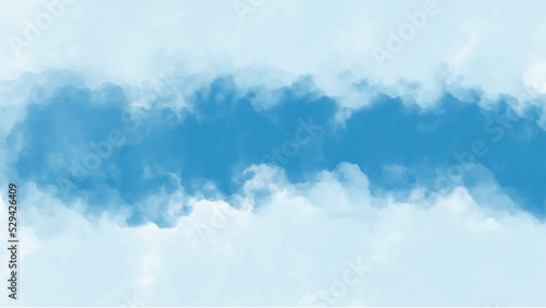 Blue watercolor background for textures backgrounds and web banners design