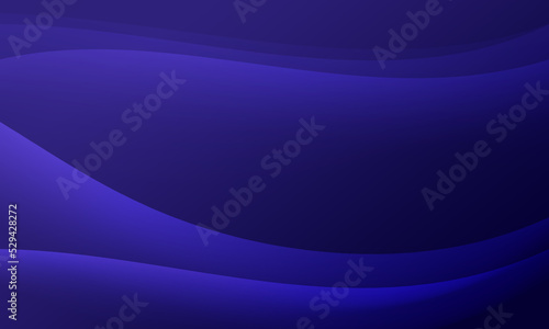 abstract blue dark curve wave lines background