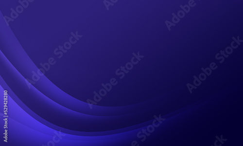 abstract blue dark gradient wave curve lines background