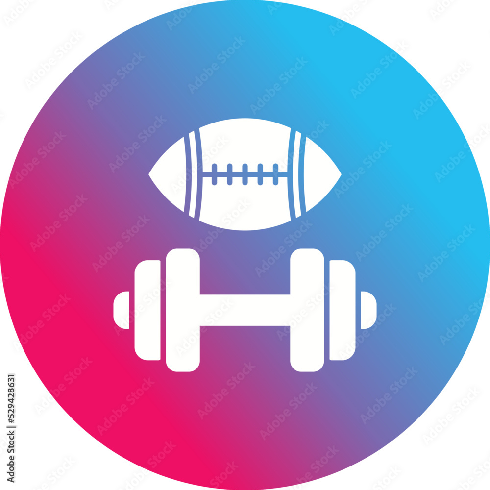 Fototapeta premium Sport Faculty Icon
