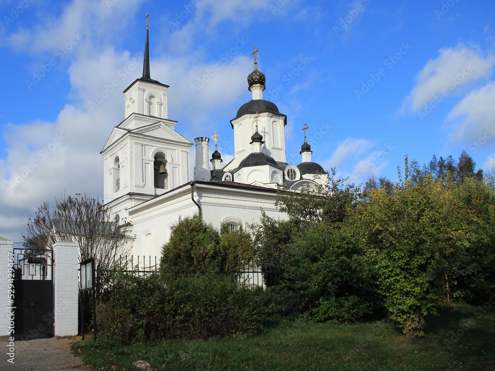 The Church of St Demetrius of Thessaloniki in Ruza, Moscow oblast 