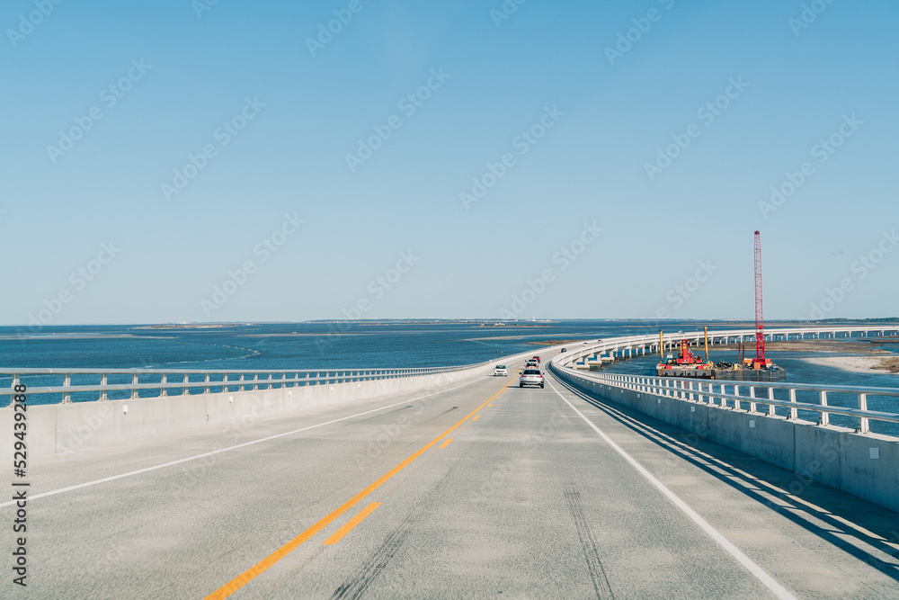 Fototapeta premium bridge over the river