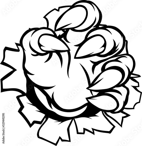 Monster Claw Graphic
