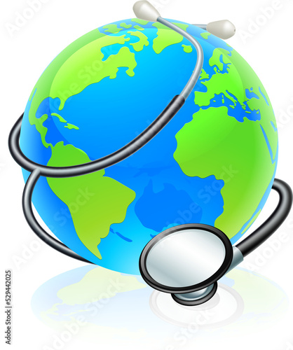 Earth World Health Day Stet...