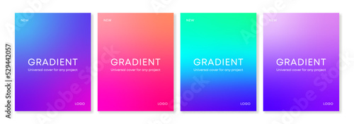 Set of universal cover for any project. For brochures, booklets, banners, catalogs, business cards, wallpapers, social media and other projects. For web and print.