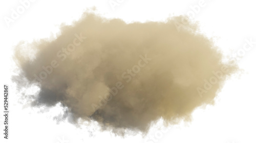 sunny realistic cloud in the sky with transparent background png pollution smoke