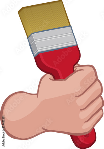 Painter Decorator Hand Fist...