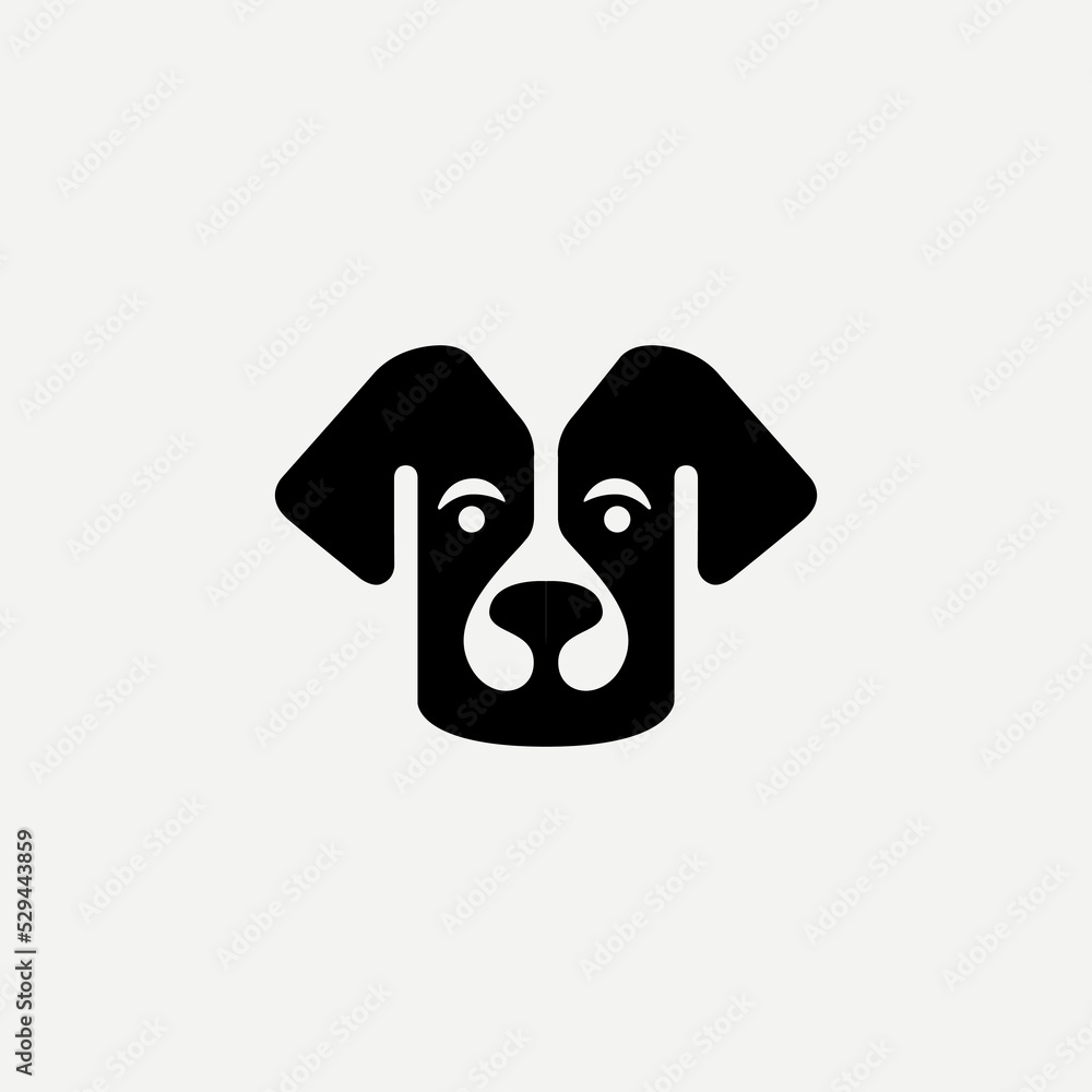 Pet Tee Screen Printing Concept Logo Template Pet Tee Screen Printing Concept Logo Template