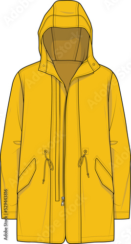 MAN AND BOYS LONG TRENCH COATS VECTOR