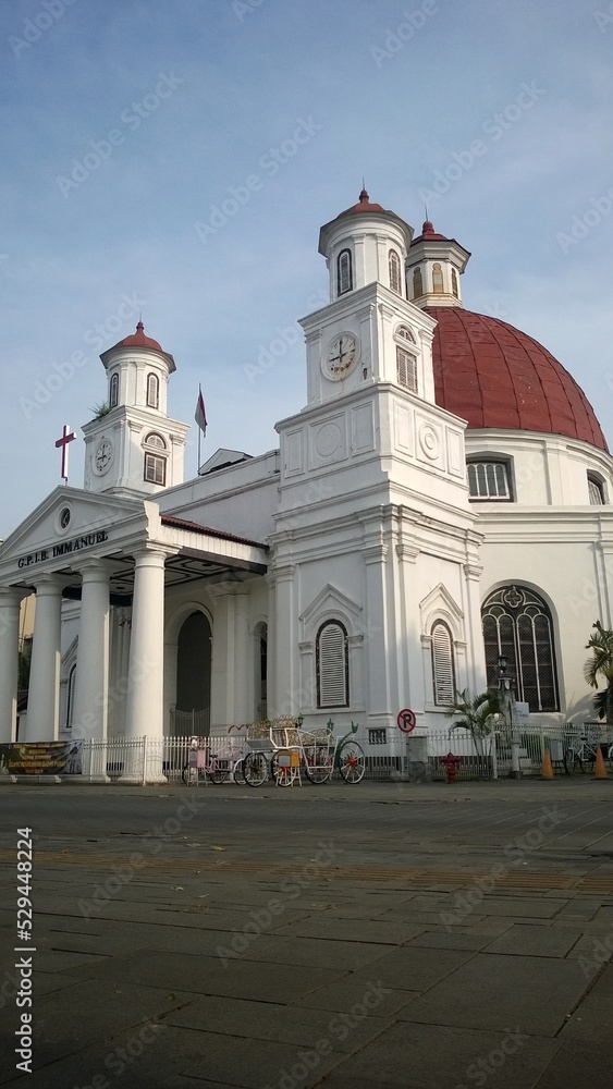 Blenduk Church, Semarang City

