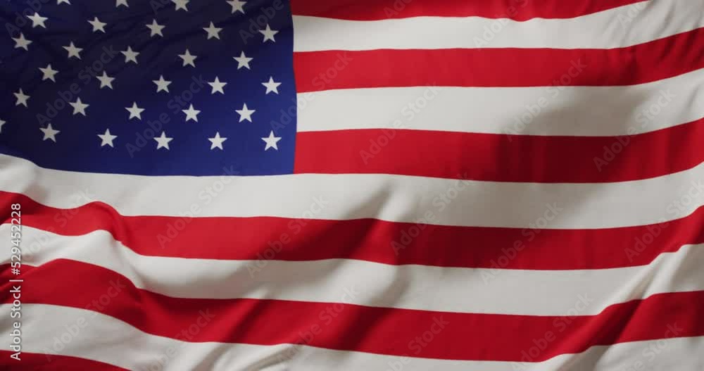 Animation of national flag of usa Animation of national flag of usa