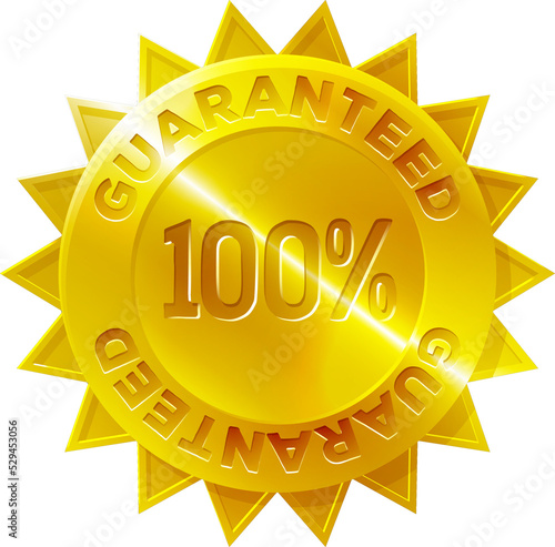 Guaranteed 100 percent Gold...