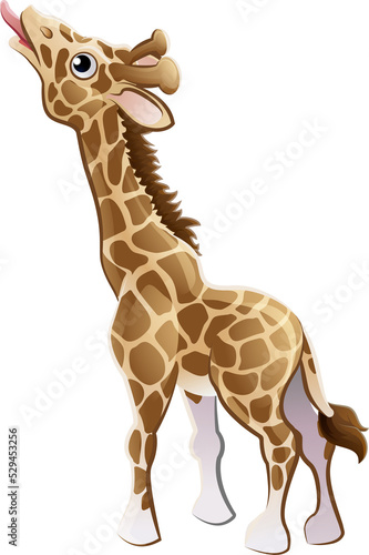 Feeding Giraffe Animal Cart...