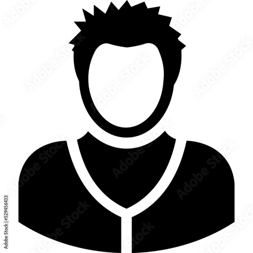 Young Boy Vector Icon 