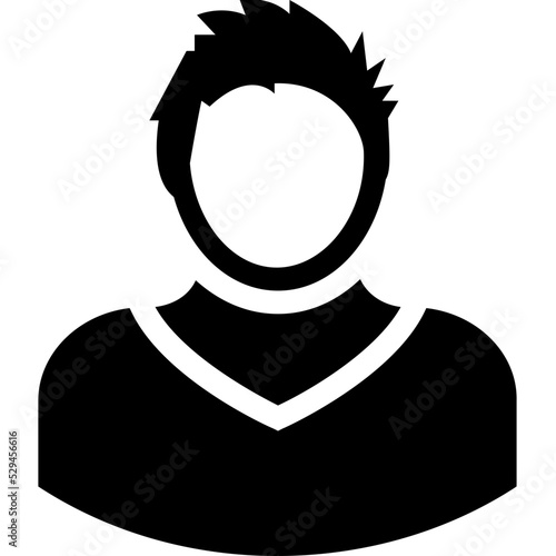 Young Boy Vector Icon 