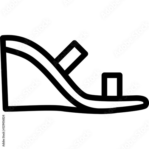 Wedge Heel Icon