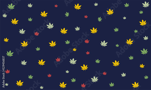 cannabis weed marijuana ganja kush leaf background pattern design