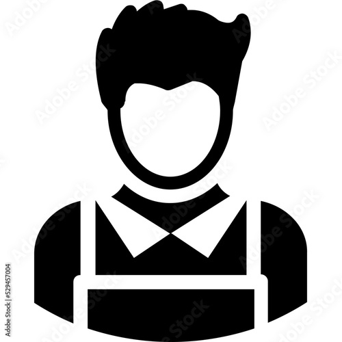 Butler Vector Icon 