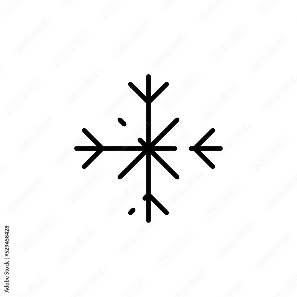 Winter, Snowfall, Snow, Snowflake Dotted Line Icon Vector Illustration Logo Template. Suitable For Many Purposes. Winter, Snowfall, Snow, Snowflake Dotted Line Icon Vector Illustration Logo Template. Suitable For Many Purposes.