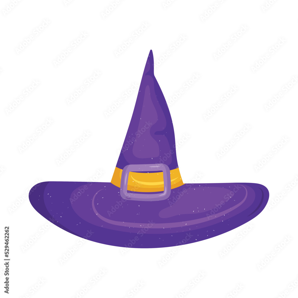 Fototapeta premium purple witch hat